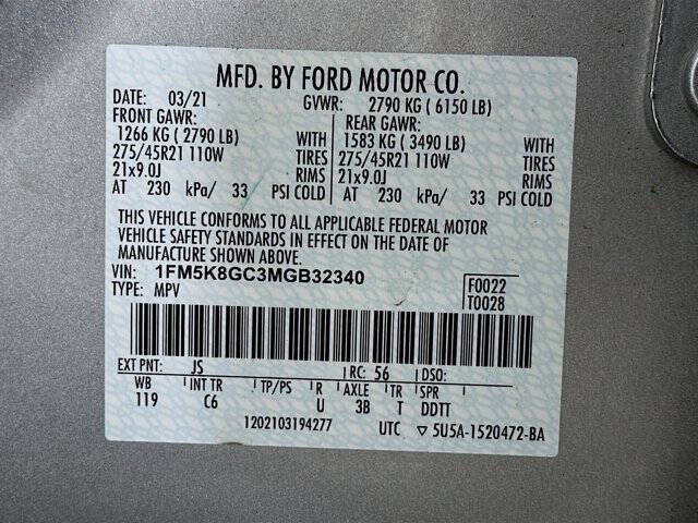 2021 Ford Explorer ST