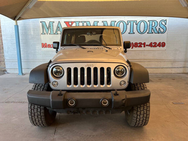 2015 Jeep Wrangler Unlimited for sale at Maxum Motors Limited in Chandler, AZ