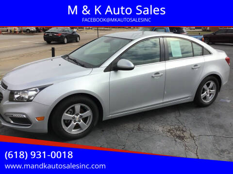 2016 Chevrolet Cruze Limited for sale at M & K Auto Sales in Granite City IL