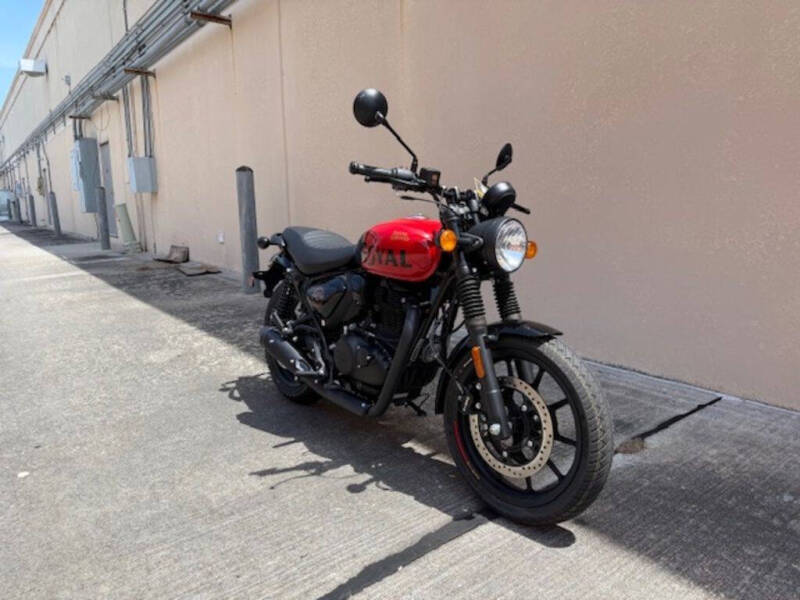 2024 Royal Enfield Hunter 350 Rebel Red