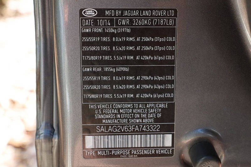 2015 Land Rover LR4 HSE