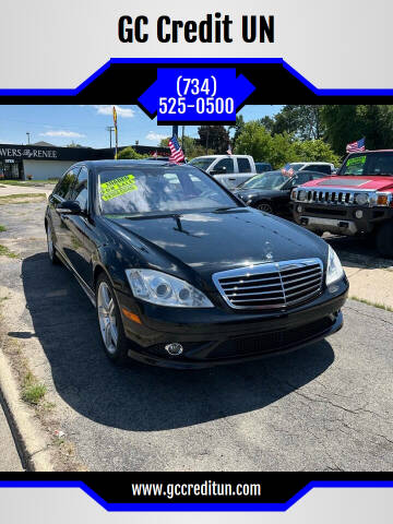 2008 Mercedes-Benz S-Class for sale at GC Credit UN in Garden City MI