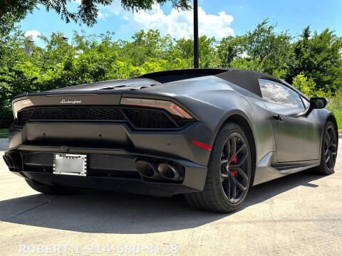 2018 Lamborghini Huracan LP 580-2 Spyder