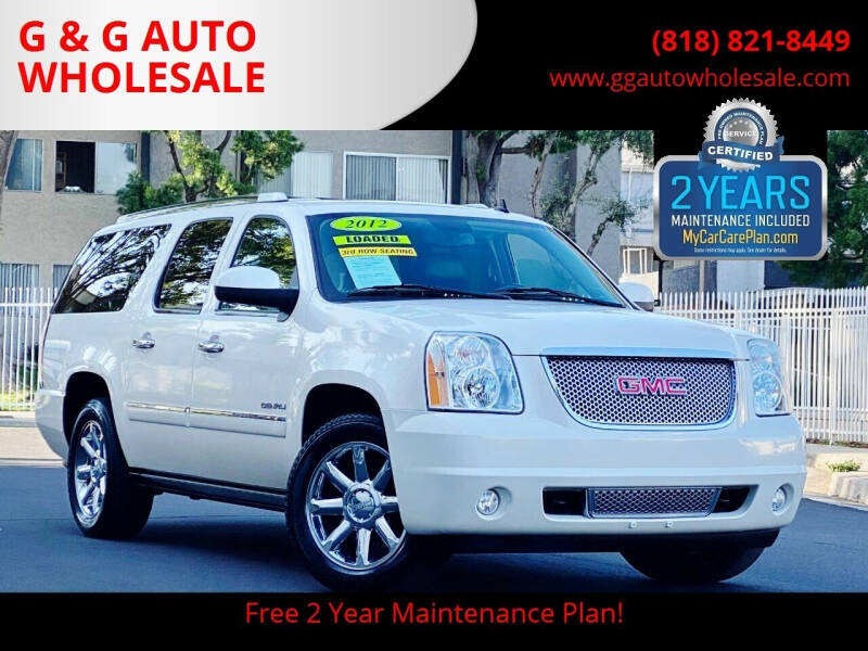 2012 GMC Yukon XL for sale at G & G AUTO WHOLESALE in North Hollywood CA