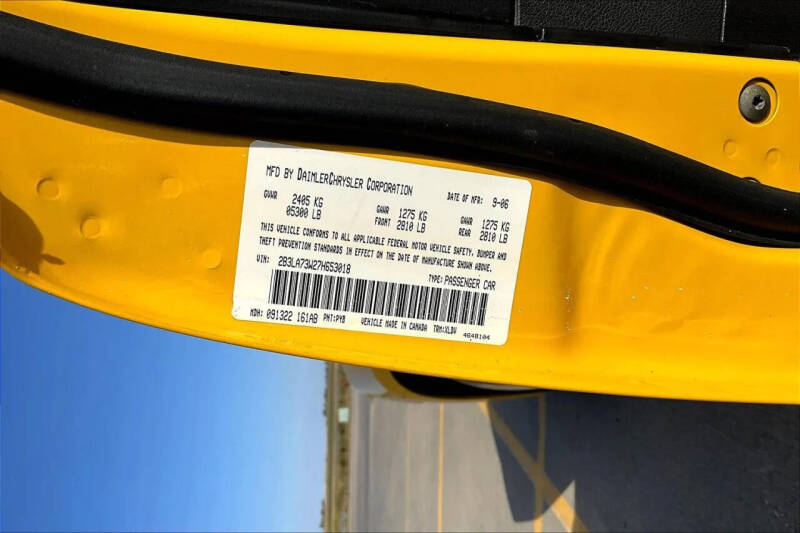 2007 Dodge Charger SRT-8