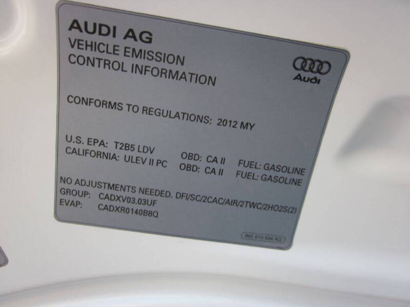 2012 Audi S5 3.0T quattro Prestige