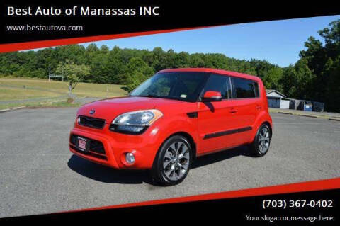 2013 Kia Soul for sale at Best Auto of Manassas INC in Manassas VA