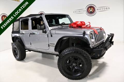 2016 Jeep Wrangler Unlimited for sale at Unlimited Motors in Fishers IN