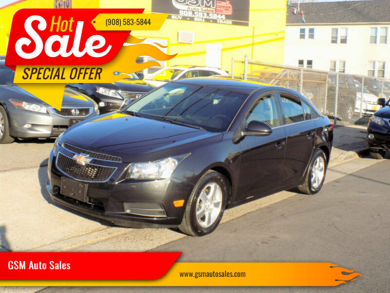2012 Chevrolet Cruze for sale at GSM Auto Sales in Linden NJ