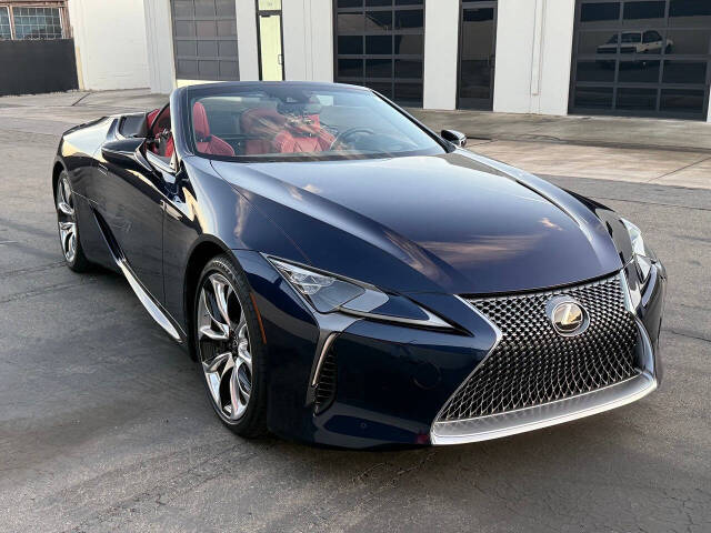 2021 Lexus LC 500 Convertible for sale at Flemingstoke in Costa Mesa, CA