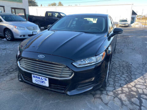 2014 Ford Fusion for sale at Brill's Auto Sales in Westfield MA