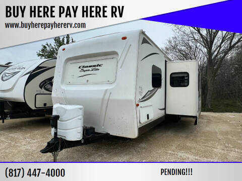 2014 Forest River Flagstaff 831BDHS for sale at BUY HERE PAY HERE RV in Burleson TX