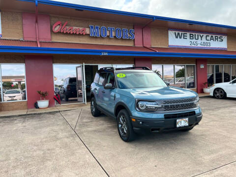 2022 Ford Bronco Sport for sale at Ohana Motors in Lihue HI