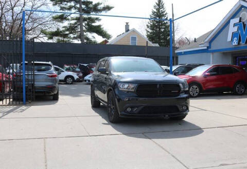 2015 Dodge Durango for sale at F & M AUTO SALES in Detroit MI