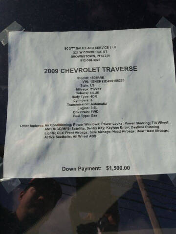 2009 Chevrolet Traverse LS