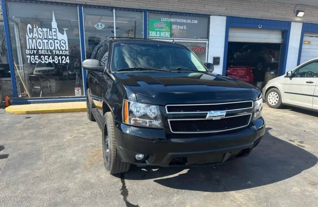 2013 Chevrolet Tahoe for sale at CASTLE MOTORS in New Castle, IN