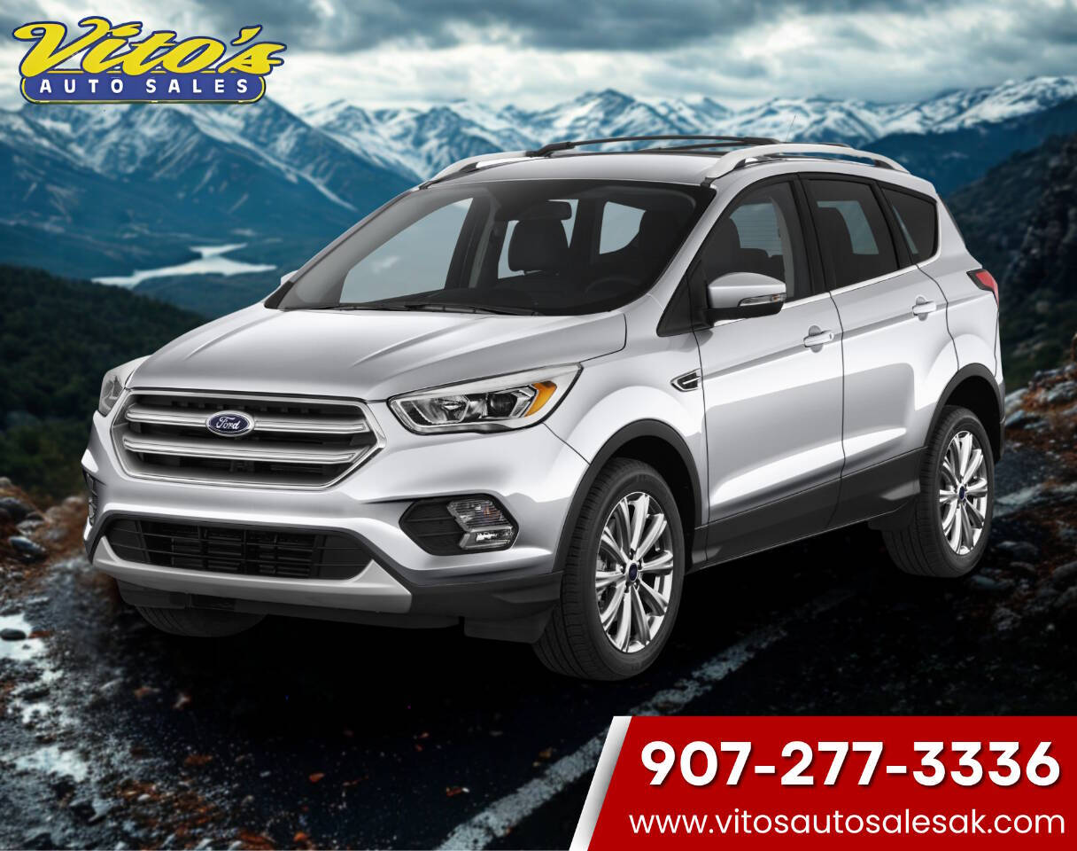 Silver 2018 Ford Escape SUV / Crossover All-Wheel Drive 6-Speed Automatic