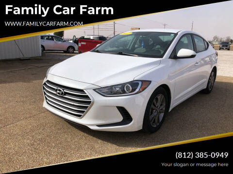 2017 Hyundai Elantra for sale at Family Car Farm in Princeton IN