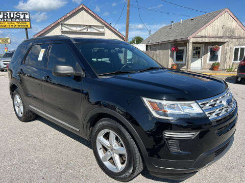 2018 Ford Explorer for sale at TRUST AUTO SALES in Lincoln NE