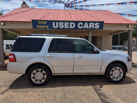 2013 Ford Expedition for sale at Paw Paw's Used Cars in Alexandria LA
