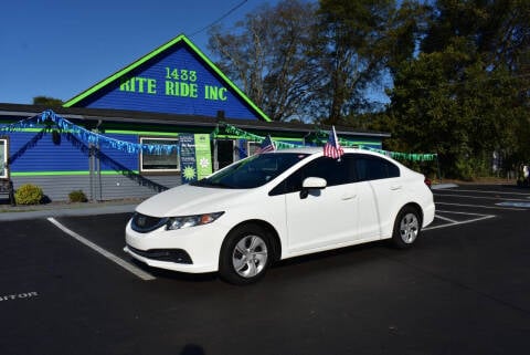 2015 Honda Civic for sale at RITE RIDE INC. in Murfreesboro TN