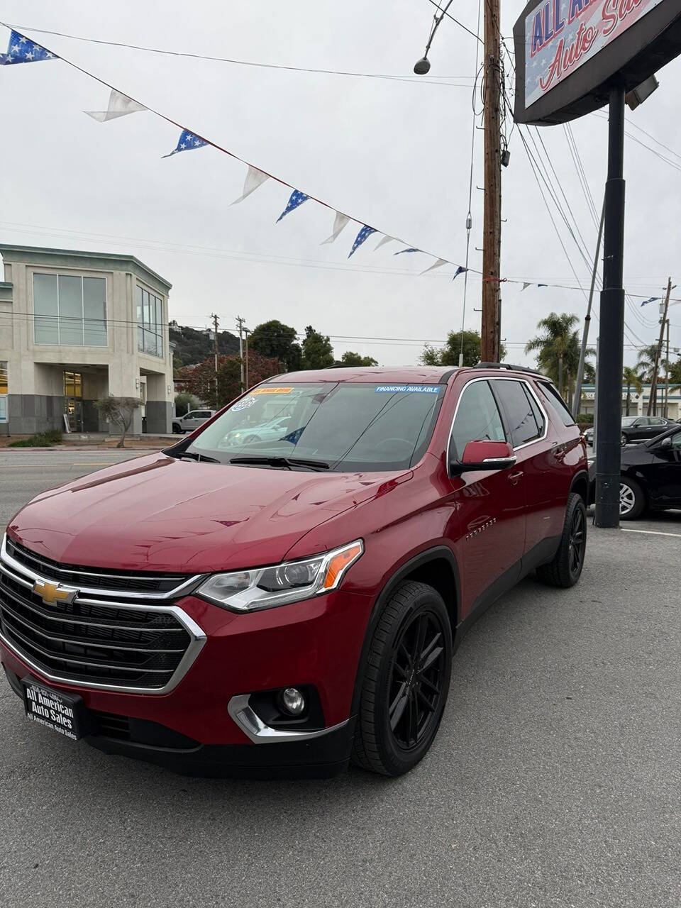 2021 Chevrolet Traverse for sale at ALL AMERICAN AUTO SALES in San Mateo, CA