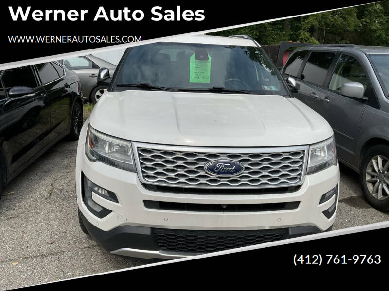 2017 Ford Explorer Platinum