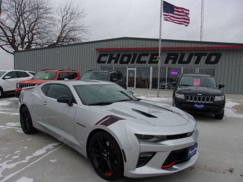 2018 Chevrolet Camaro for sale at Choice Auto in Carroll IA