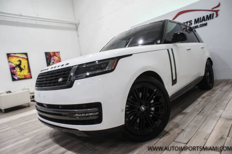 2022 Land Rover Range Rover for sale at AUTO IMPORTS MIAMI in Fort Lauderdale FL