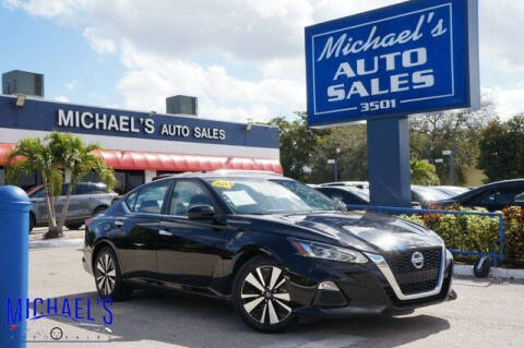 2021 Nissan Altima for sale at Michael's Auto Sales Corp in Hollywood FL