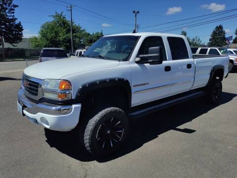 2006 GMC Sierra 2500HD for sale at S and Z Auto Sales LLC in Hubbard OR