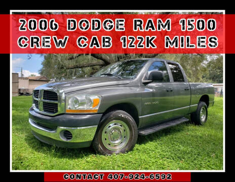 2006 Dodge Ram Pickup 1500 for sale at AFFORDABLE ONE LLC in Orlando FL