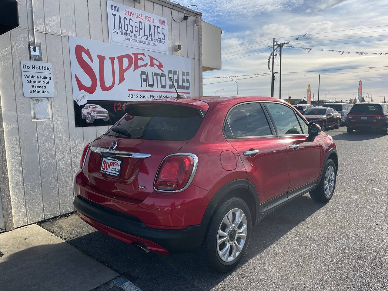 2016 FIAT 500X for sale at Super Auto Sales Modesto in Modesto, CA