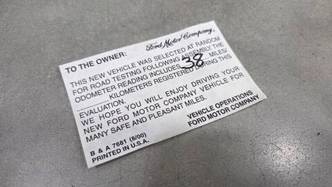 2002 Ford Thunderbird Deluxe