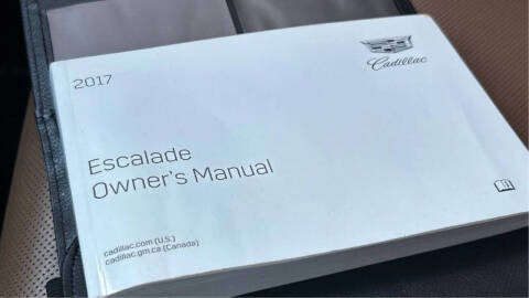 2017 Cadillac Escalade Platinum