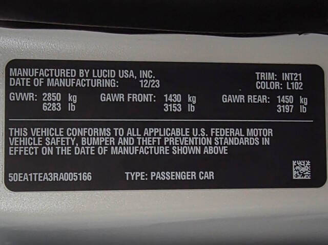 2024 Lucid Air Touring