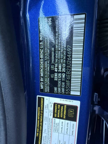 2018 Mercedes-Benz C-Class AMG C 43