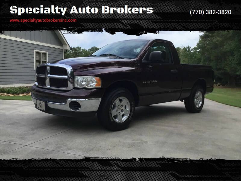 2005 Dodge Ram 1500 for sale at Specialty Auto Brokers in Cartersville GA