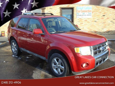 2010 Ford Escape for sale at Great Lakes Car Connection in Metamora MI