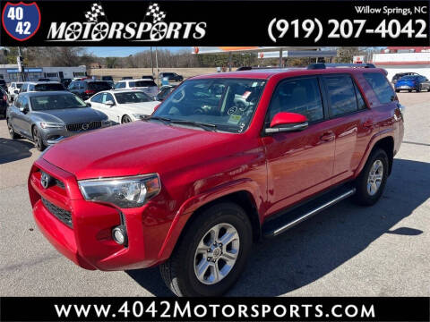 2019 Toyota 4Runner for sale at 4042 Motorsports in Willow Spring NC