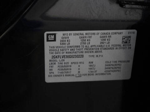 2016 GMC Terrain Denali