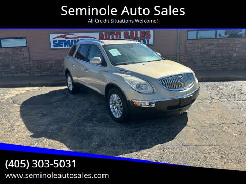 2010 Buick Enclave for sale at Seminole Auto Sales in Seminole OK