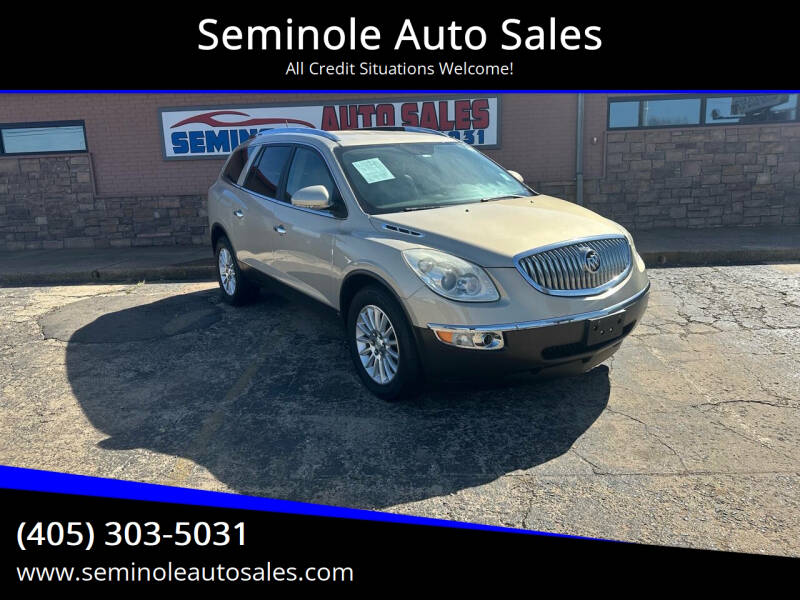 2010 Buick Enclave for sale at Seminole Auto Sales in Seminole OK
