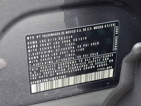 2025 Volkswagen Tiguan SE 4Motion