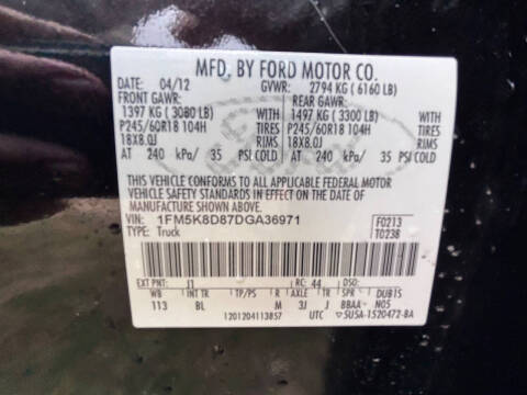 2013 Ford Explorer XLT