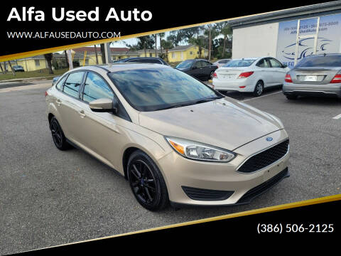 2017 Ford Focus for sale at Alfa Used Auto in Holly Hill FL