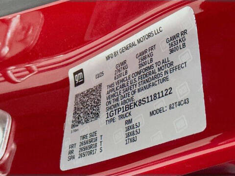 2025 GMC Canyon Elevation