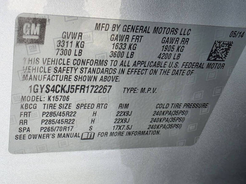 2015 Cadillac Escalade Premium