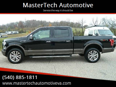 2016 Ford F-150 for sale at MasterTech Automotive in Staunton VA