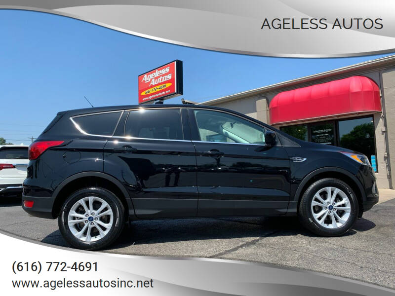 2019 Ford Escape for sale at Ageless Autos in Zeeland MI